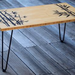 TABLE ARTISANALE - ARTISAN ÉBÉNISTE, GOLFE DE SAINT-TROPEZ