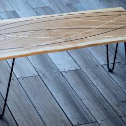 TABLE ARTISANALE - ARTISAN ÉBÉNISTE, GOLFE DE SAINT-TROPEZ